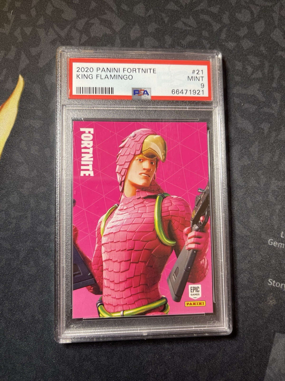 King Flamingo #21 (2020 Panini Fortnite) — is it worth grading?
