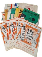 20 Vtg Accordion Sheet Music Polka