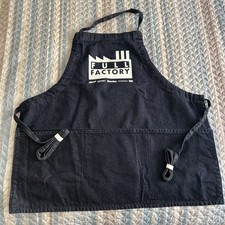 Heavy Duty 100 Cotton Indigo Blue Full Factory Apron - Butcher Artist Cook Shop