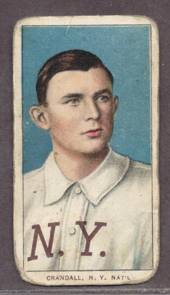 1909-11 T206 Sovereign Set-Break Doc Crandall Low Grade (Crease) *JAYSACE*