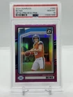 2024 PANINI DONRUSS OPTIC PREVIEW-PINK #369 BO NIX RC PSA 10 SP GEM MINT RARE