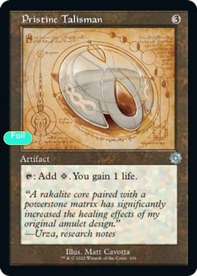 Pristine Talisman (Schematic) - Foil - BRR - 106 NM/LP
