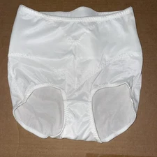 Easy Comforts Lower Back Support Brief Abdominal Shapewear Shaper White Large L