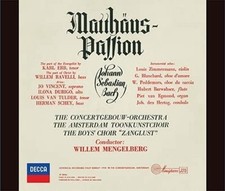 Willem Mengelberg Royal Concertgebouw Orchestra J.S. Bach St. Matthew Passion Co