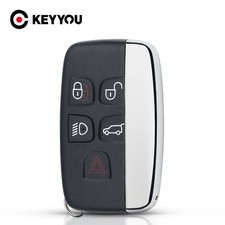 5 Buttons Smart Remote Key Shell Case Fob for Jaguar XJ XE XF F-Type Replacement