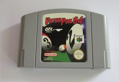 Nintendo 64  Virtual Pool  `64    nur Modul  N64