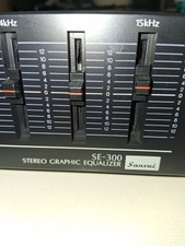Sansui vintage SE300 stereo graphic equalizer