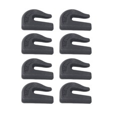 8 Pcs Weld-on Chain Hook 516 Inch G70 Clevis Grab Hooks - 6600 Lbs Capacity