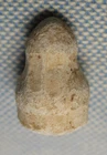 Dug Civil War Carved Chess Piece Pistol Bullet from Shiloh