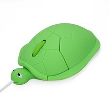 Cute Animal Turtle Shape USB Wired Corded Mouse Optical Mice for Notebook PC ...