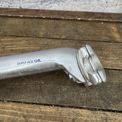 Vintage Shimano Dura-Ace AX Seatpost 27.2mm Silver Aero Japan Road