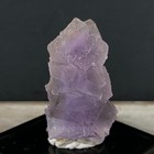 Columnar Cubic Fluorite Crystal Cluster w Stand Natural Mineral Specimen KLP-40 — photo 4