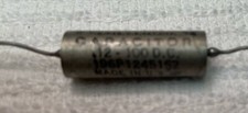 Sprague Vitamin Q Capacitors .12 100