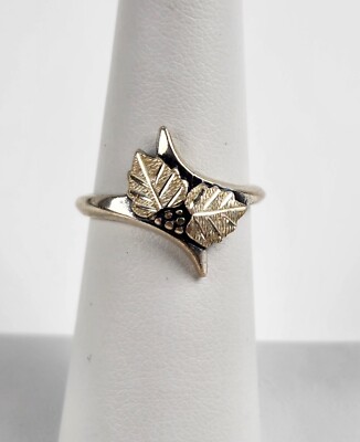 Neu Wheeler Black Hills Sterlingsilber Ring Weinrebe Cluster mit Stacheln spitz