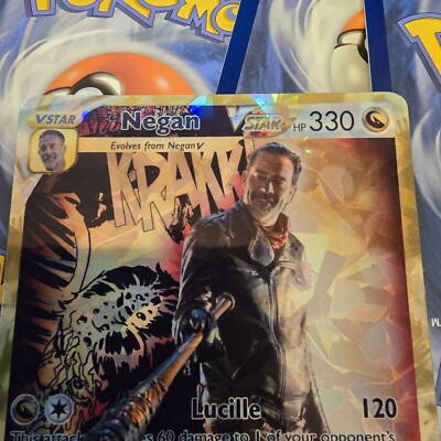 Negan (TWD) Pokemon Card - The Walking Dead | eBay