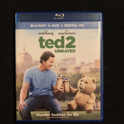 Ted 2 (dvd 2015,in Blue Ray Case)DVD Only