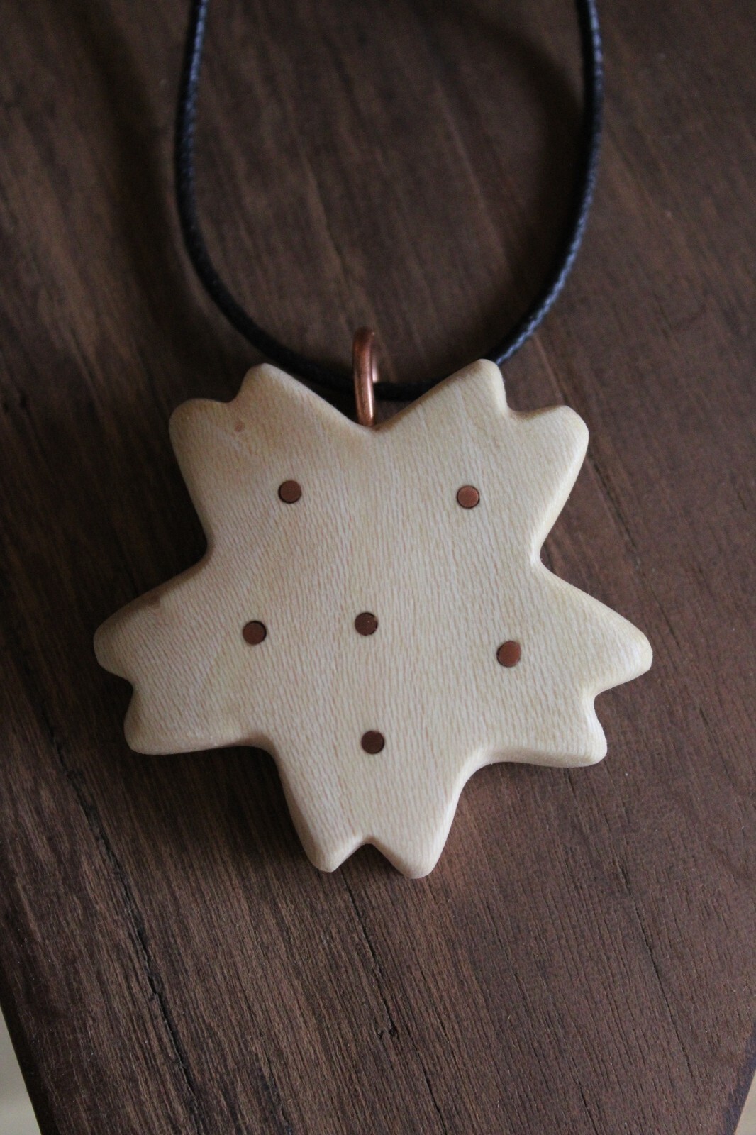 Pendentif étoile florale en bois massif le cadeau idéal KOALA SHOP