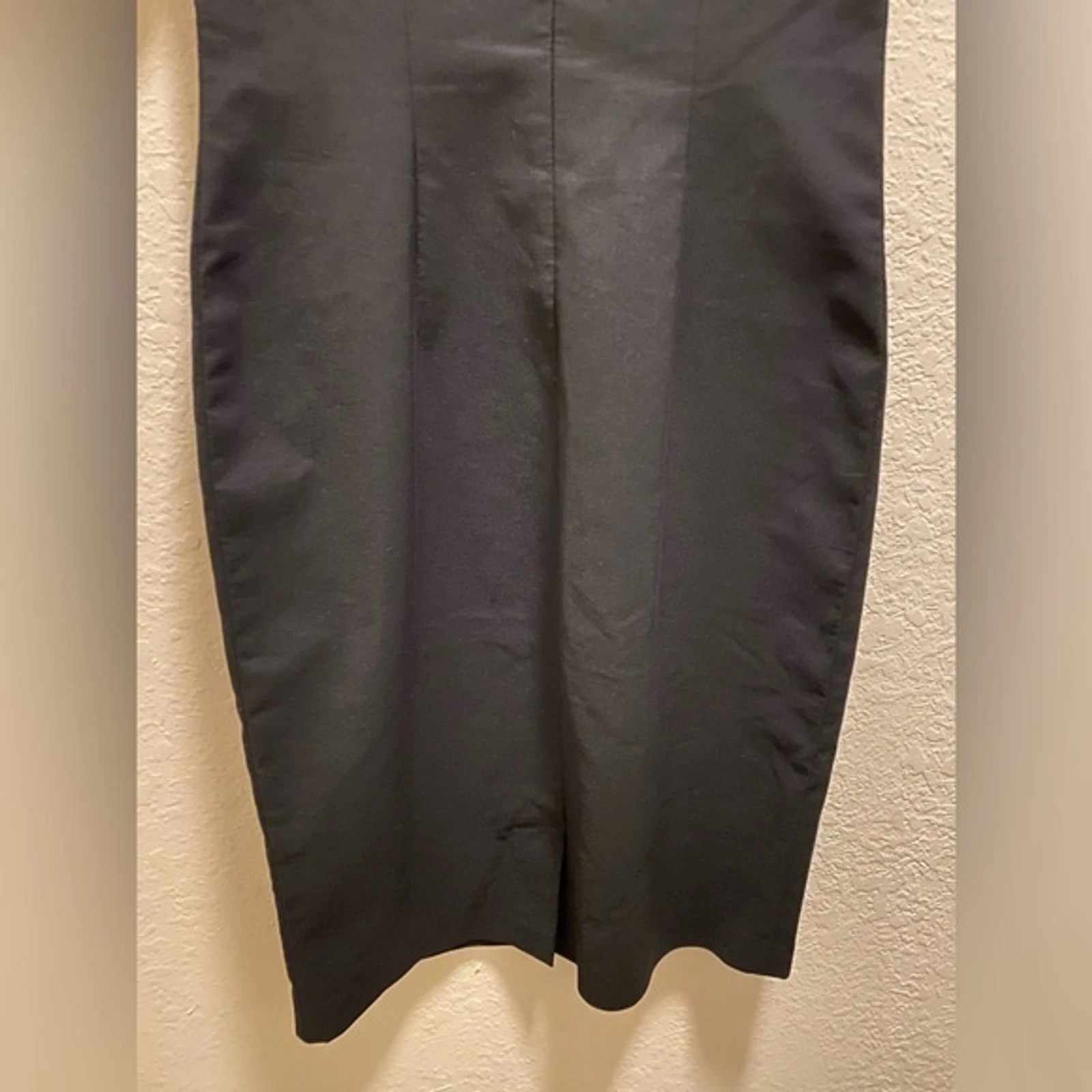 VETEMENTS Abito nero senza maniche Lavandry By Shelli Segal collo a V taglia 2