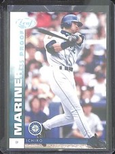 2002 Leaf Platinum Proof Baseball #142 Ichiro No 10 of 25