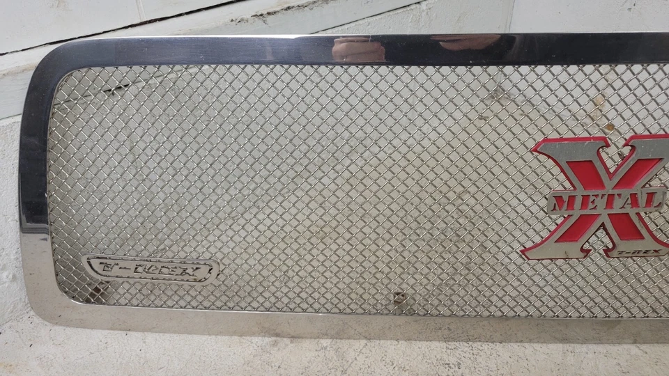 2007 2008 2009 TOYOTA TUNDRA T-REX TREX X МЕТАЛЛИЧЕСКИЙ ХРОМ СЕТКИ РЕШЕТКА ЭМБЛЕМА - Изображение 2 из 4