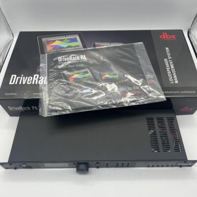 New US DBX DriveRack PA2 Complete Loudspeaker Management System-PA2