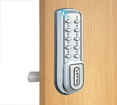 Code Locks KL1200SGRH Silver Gray KitLock Locker Lock