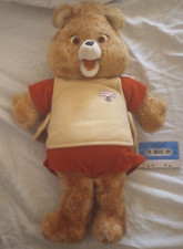 Worlds Of Wonder Teddy Ruxpin Bear Doll  Audio Cassette 1985 VTG Not Working
