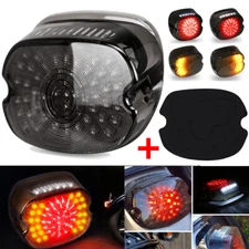 LED Brake Tail Light For Harley Softail Fatboy FLSTF Dyna Super Wide Glide FXDWG