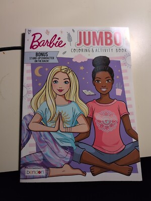 Barbie Coloring and Activity Book   64 Pages with Bonus 3D Character Cutout!