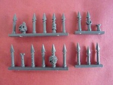 JUEGO DE PICOS PARA VEHÍCULO Chaos Space Marine (b) - Brocas 40K