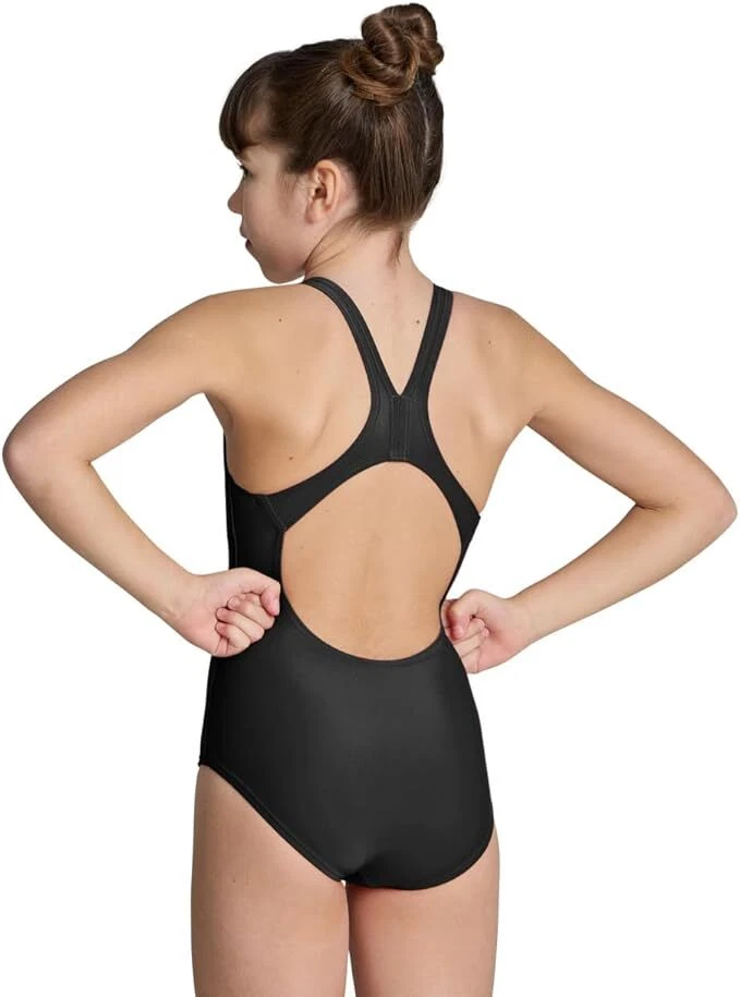 Arena Girls Dynamo Jr Junior One Piece Swimsuit Swimming Costume Black BNWT - Image 2 of 4
