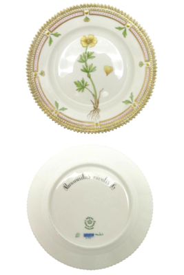 最高峰 Flora Danica プレート Flora Danica Dinner Plate – FJØRN