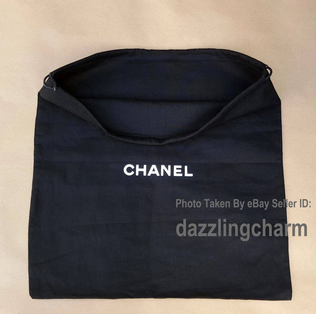 Chanel XL Drawstring Dust Bag for Handbags 62 x 62cm / 24.5 x 24.5"  inches