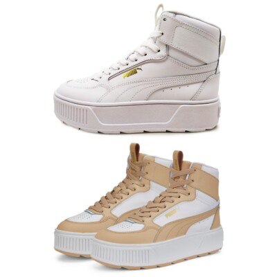 Puma Karmen Rebelle Mid Damen Sneaker | Turnschuh | Sportschuh | Leder, Syntheti