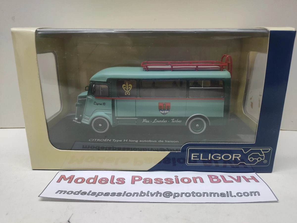 Miniature Citroën Type H Momaco 1/43 - Bus Africain - Tricolore - Occasion