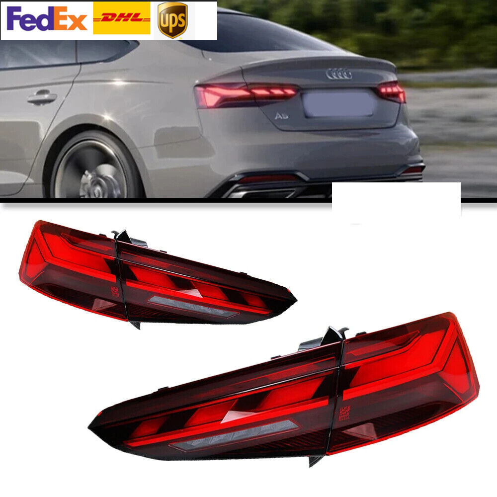 LED Tail light For Audi A5 2017-2020 S5 Upgrade DRL Dynamic Turn