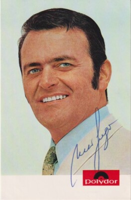 MAX GREGER Original Autogramm signierte Polydor Postkarte 70er Jahre