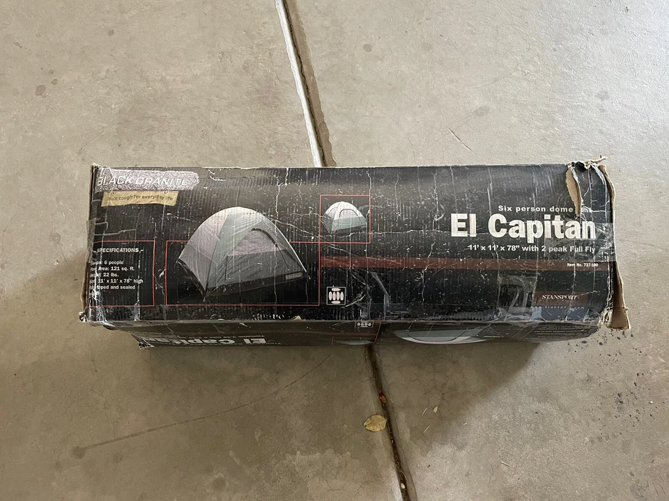 Tienda domo Stansport Black Granite Series El Capitian 2 polos 6 personas NUEVA Foto 2 de 3