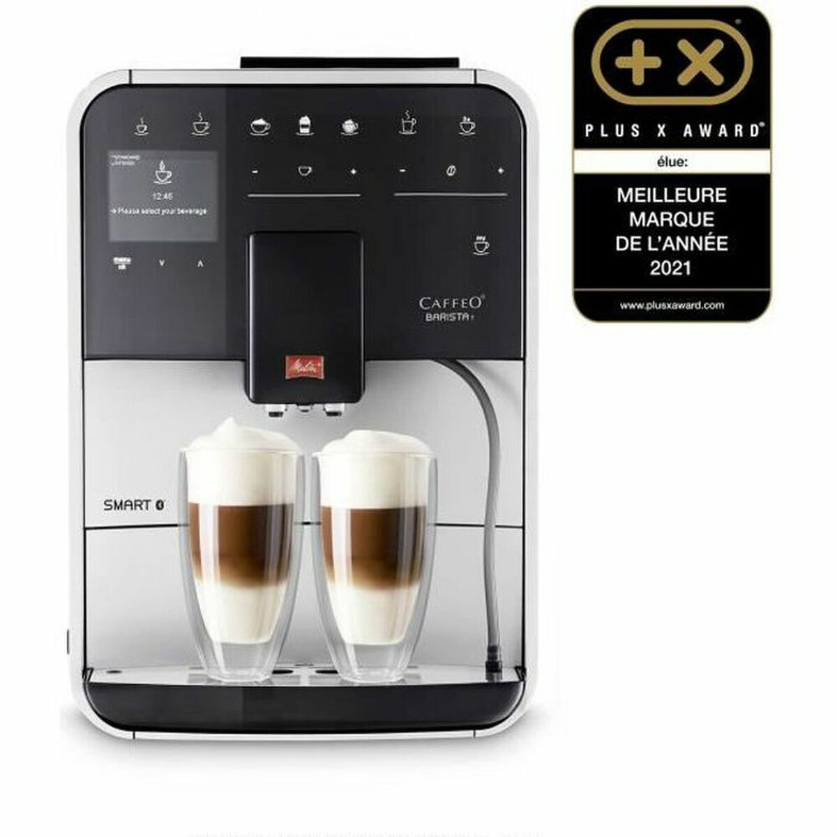 Caffettiera superautomatica Melitta Barista Smart T Argentato 1450 W 15 bar 1,8