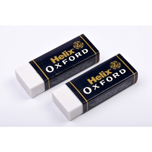 Gomas de borrar grandes de alta calidad HELIX OXFORD goma para corrección escolar y oficina - Imagen 2 de 6