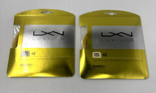 Luxilon 4G 125 16L Guage Tennis String - Brand New Set Of 2