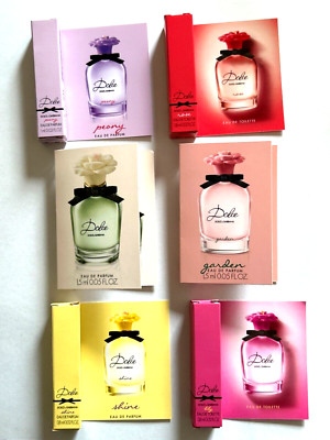 Dolce & Gabbana Dolce Collection Women s Perfume Sample Spray Vials 6pc Set
