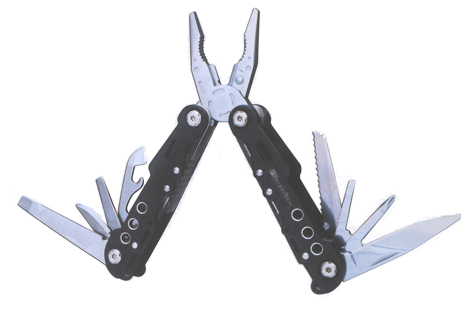 SIKUROTECH PINZA UTENSILE MULTIUSO IN ACCIAIO INOX 09092 MULTIFUNZIONE