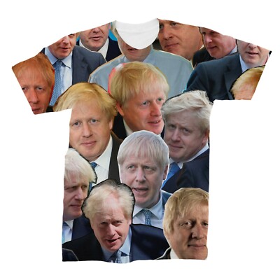 Boris Johnson Photo Collage T-Shirt 