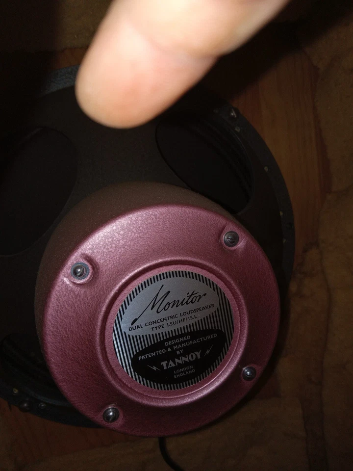 15 英寸 TANNOY 红色 LSU/HF/15.L 双调心扬声器和交叉扬声器 + 额外 — 第 3/3 张图片