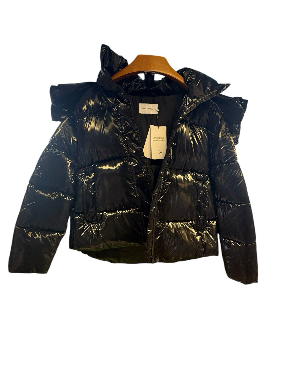 Calvin Klein Jeans Hooded Puffer RRP £421 Farfetch £210 Current image 2