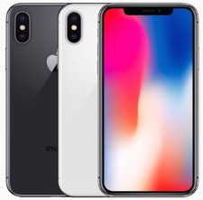 Apple Smartphone iPhone X  All Colours & Storage 5.8" (Unlocked)  iOS  - C Grade