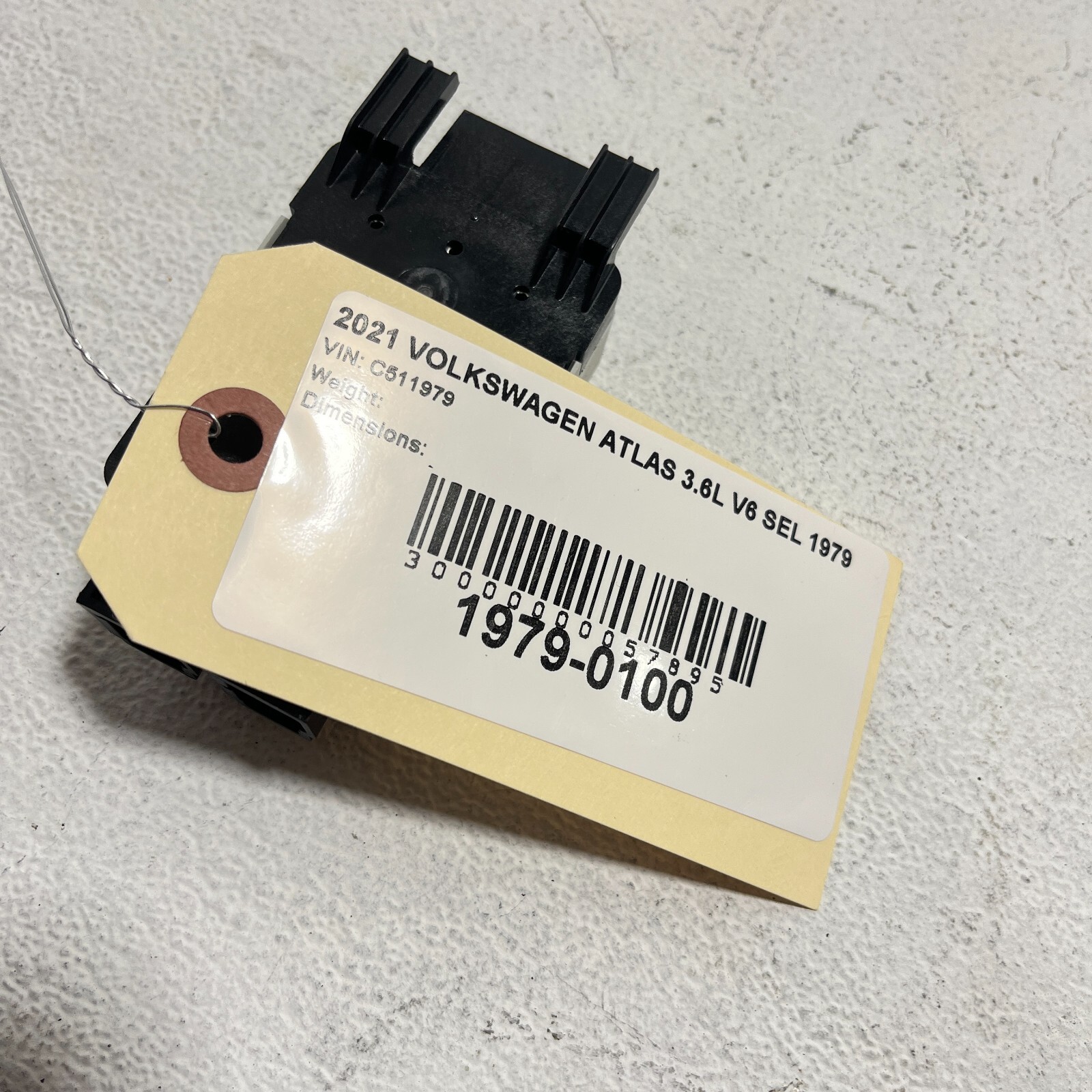 VOLKSWAGEN ATLAS 2018-2024 RADIO ANTENNA AMPLIFIER NOISE SUPPRESSOR FILTER OEM