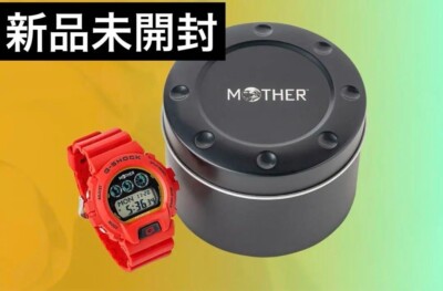 New MOTHER x G-SHOCK GW-6900 Red Collaboration Watch, Unopened | eBay