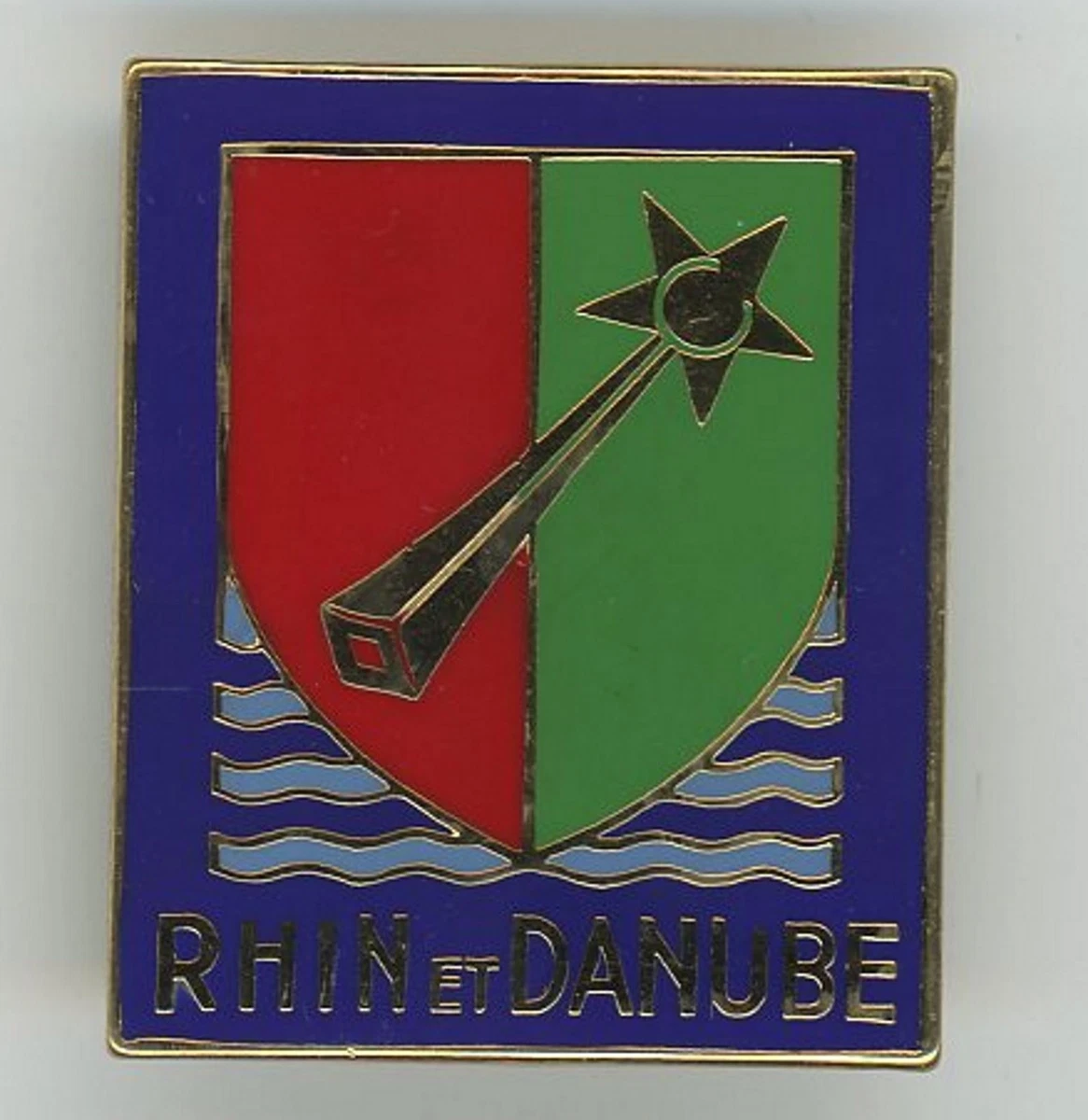 Médaille Campagne RHIN et DANUBE,1944 1945,1° Armée Française, LR Paris